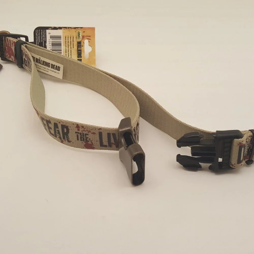 AMC The Walking Dead Pet Collection X-Large Dog Collar | Adjustable 21